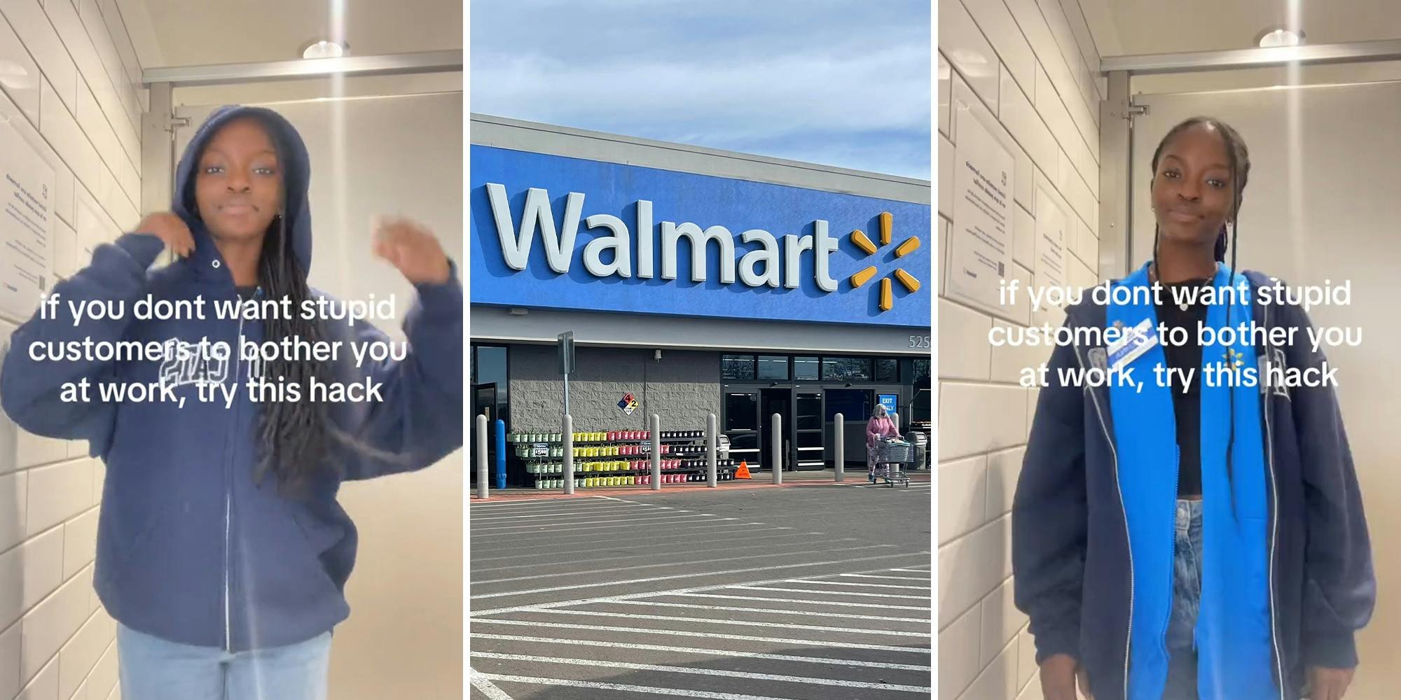 ‘Try this hack’: Walmart worker shares how she disguises herself from customers so she isn’t bothered at work