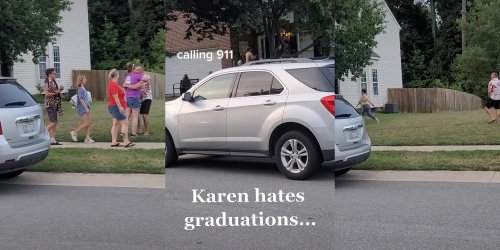 ‘One person who thinks they own the whole neighborhood’: 'Karen' calls 911 on graduation party next door, screams at neighbors to stop
