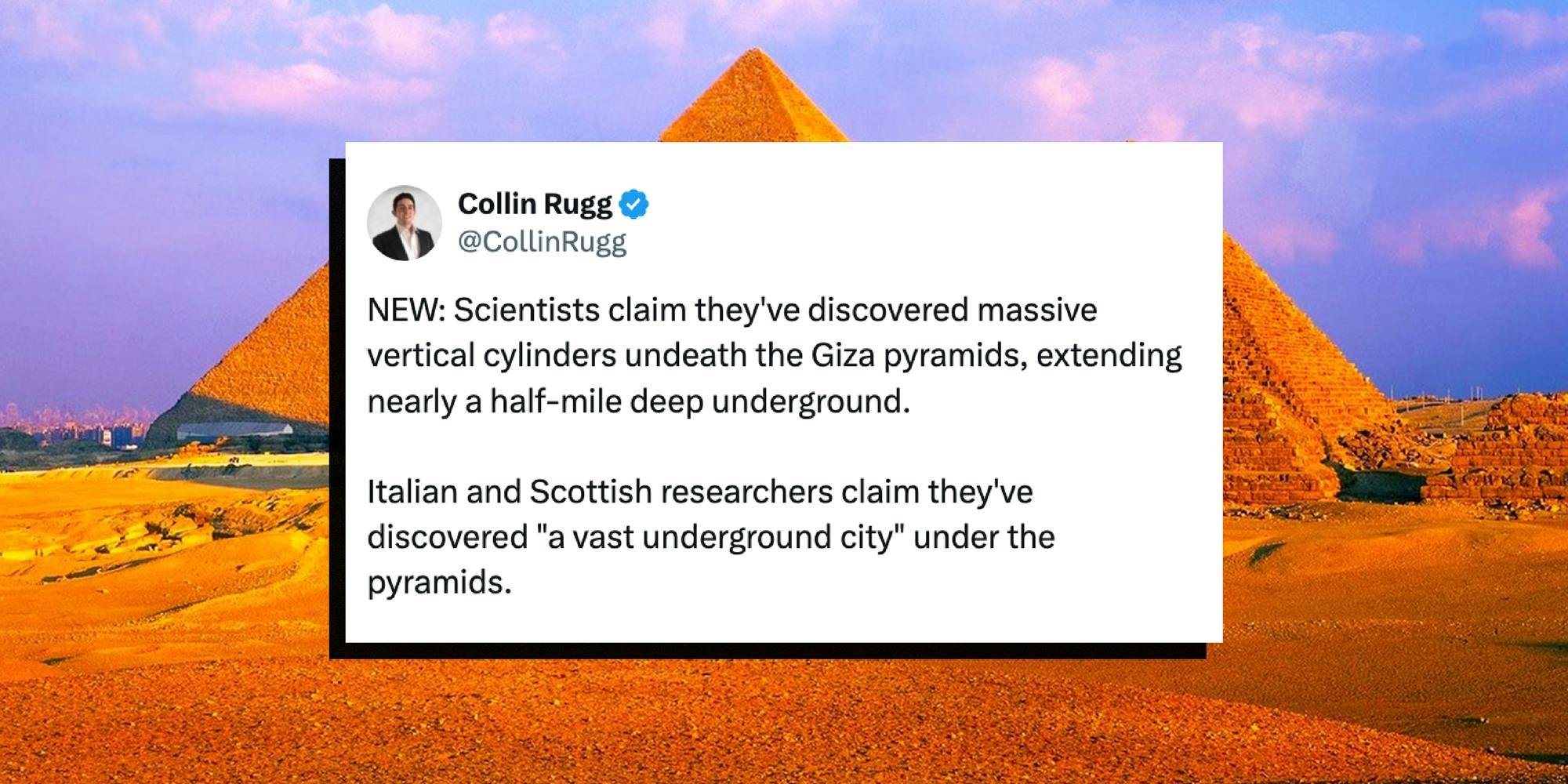 The underground city under the Giza Pyramids isn’t real—but AI makes it easy to believe