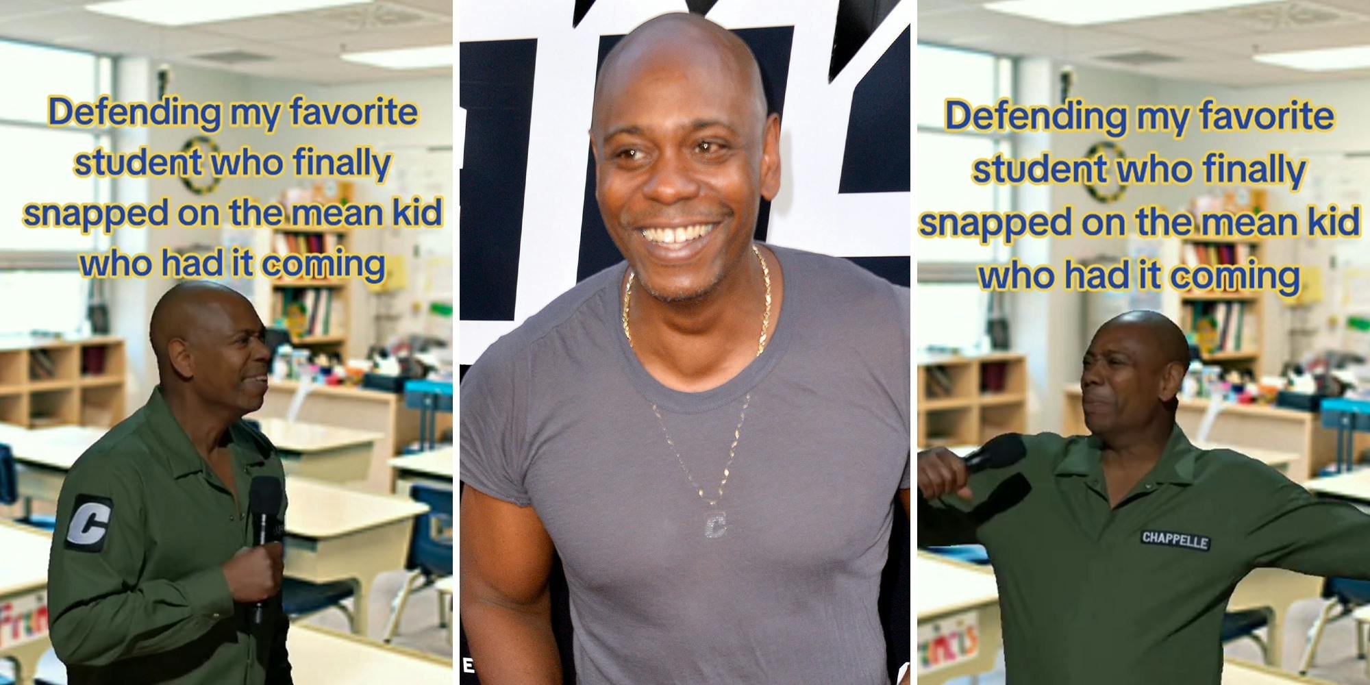 A sexist Dave Chappelle audio clip is gaining steam on TikTok