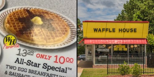 'Waffle House is lying to us? It's never been this': Waffle House accused of gaslighting customers with 'All-Star Special' price