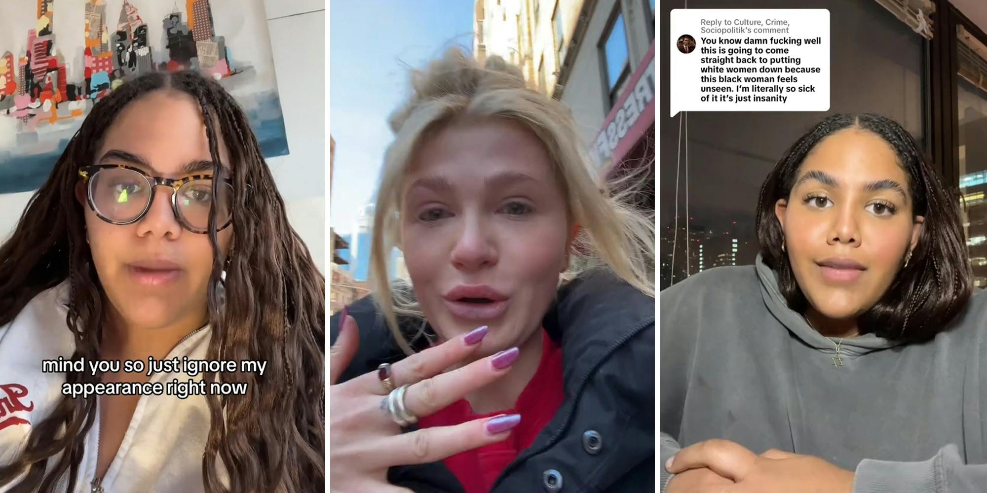 ‘I’m really trying not to cry’: Black woman hit by NYC puncher says she was treated differently than white victims