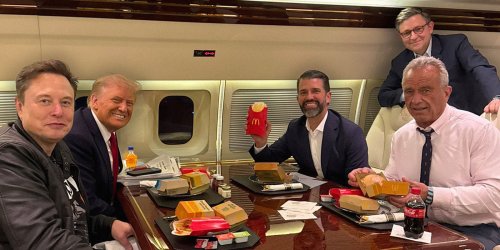 RFK Jr.’s Grimace While Eating McDonald’s With Trump Is An Already Iconic Meme