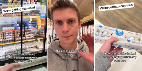 Shopper Catches Supermarket Charging Double For Eggs After Changing Packaging