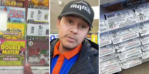 ‘This is actually useful information’: Expert who works at gas station says you’re probably ordering scratch-off lottery tickets wrong