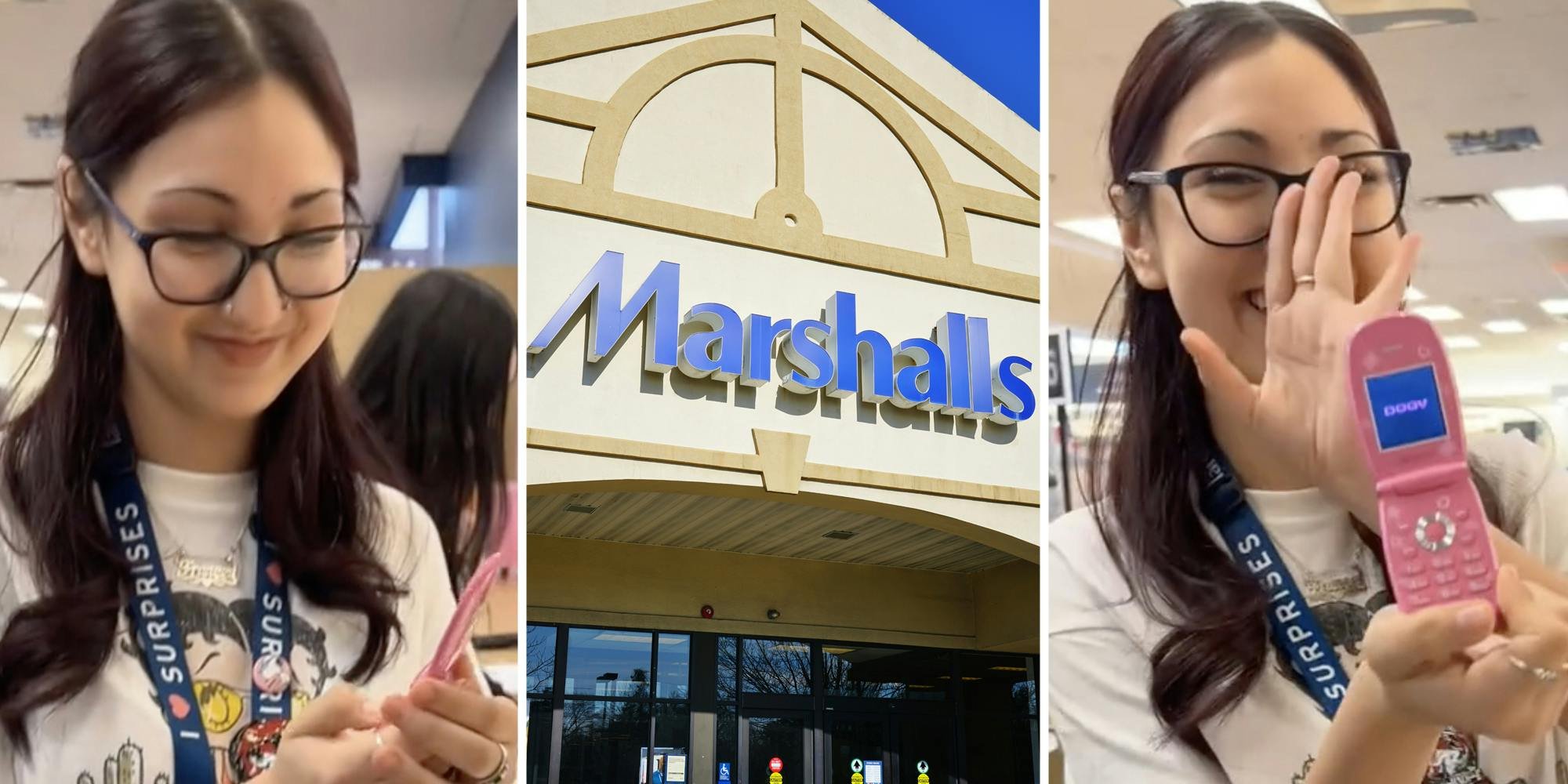 ‘They’re cutting hours because we aren’t getting enough cards’: Marshalls worker can only afford a flip phone on paycheck