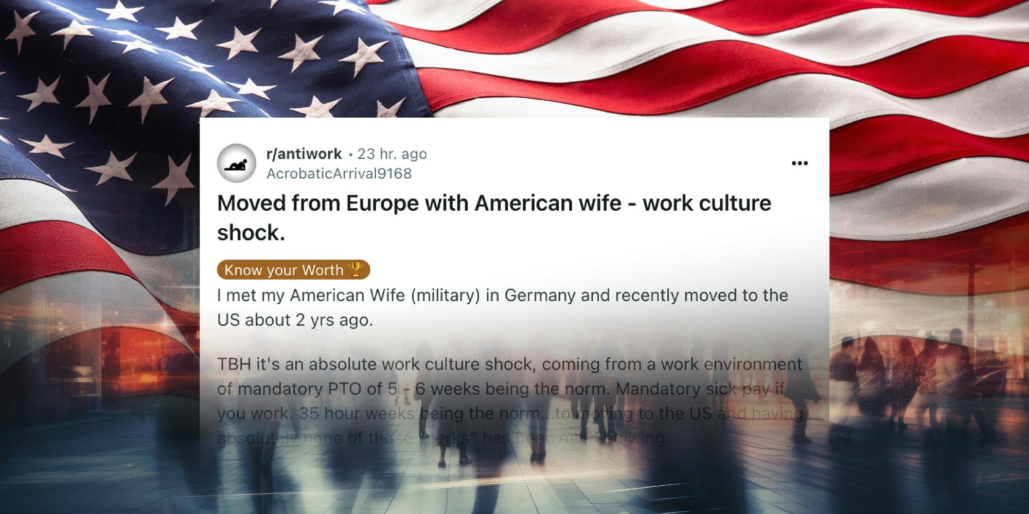 No PTO, high burnout: German man’s ‘mind blown’ response to U.S. work culture is going viral