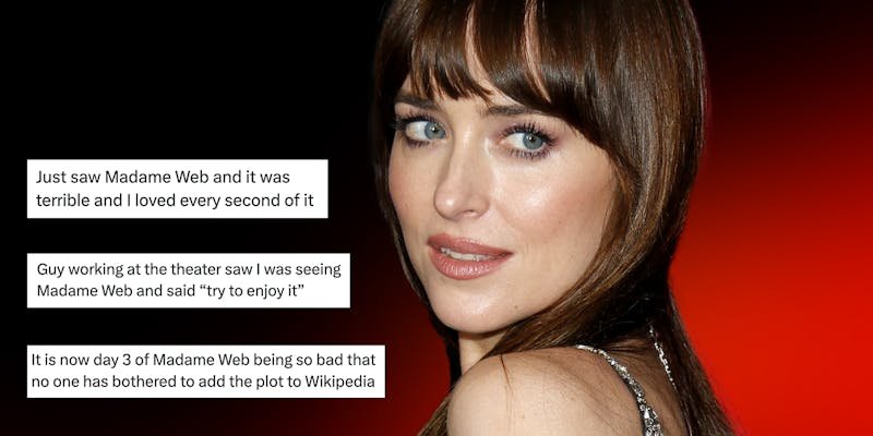 ‘It was terrible and I loved every second of it’: The Internet reacts to ‘Madame Web’
