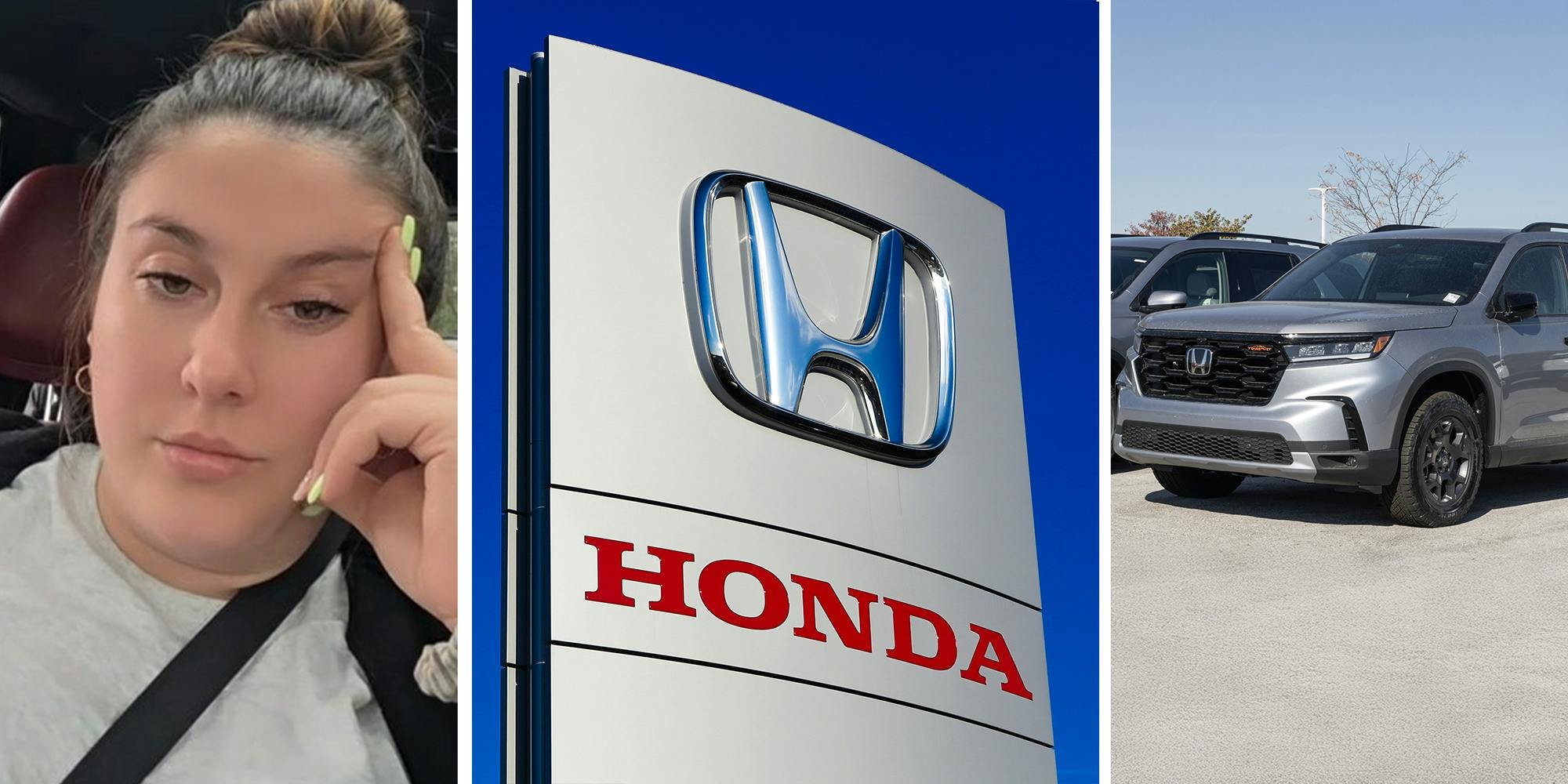 ‘I almost got hit with my kids in the car’: Woman buys 2025 Honda Pilot. Then all her dash lights come on while she’s on the highway