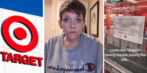 ‘Target Is Having Trouble Paying The Bills’: Target Shopper Sees Mystifying Sign