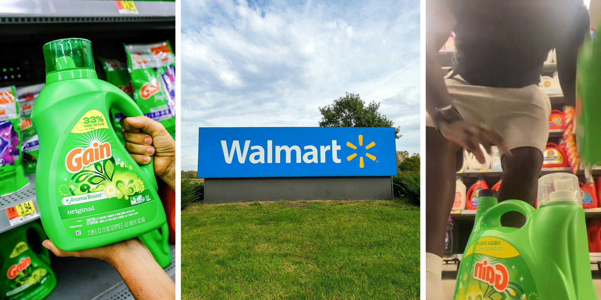 Walmart Shopper Notices Laundry Detergent Isn’t Full…Then Grabs Another ...