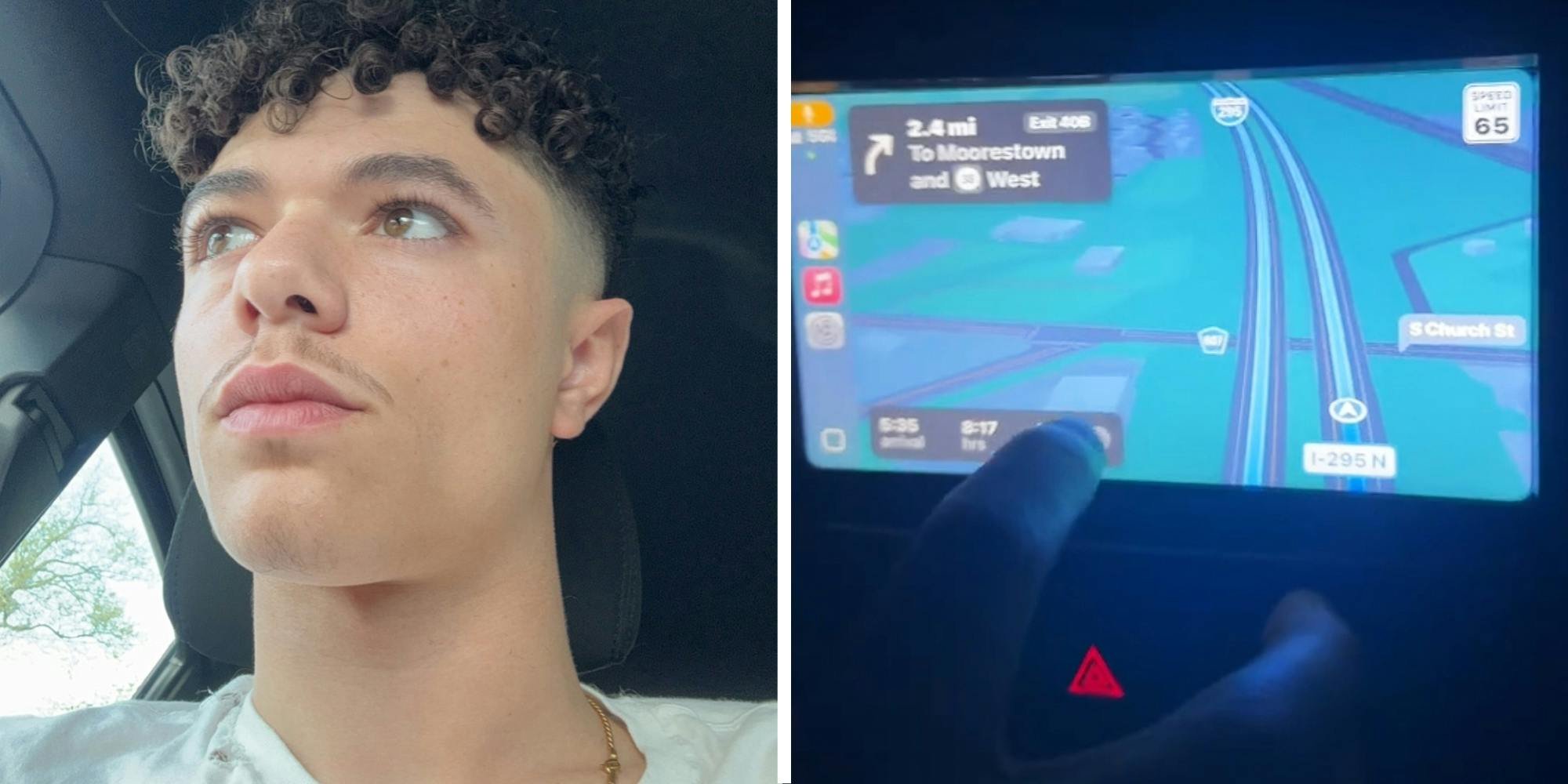 ‘Sadly not everyone got CarPlay for this in my town’: Man says car is tailing. Then he uses this little-known touchscreen feature to get him back