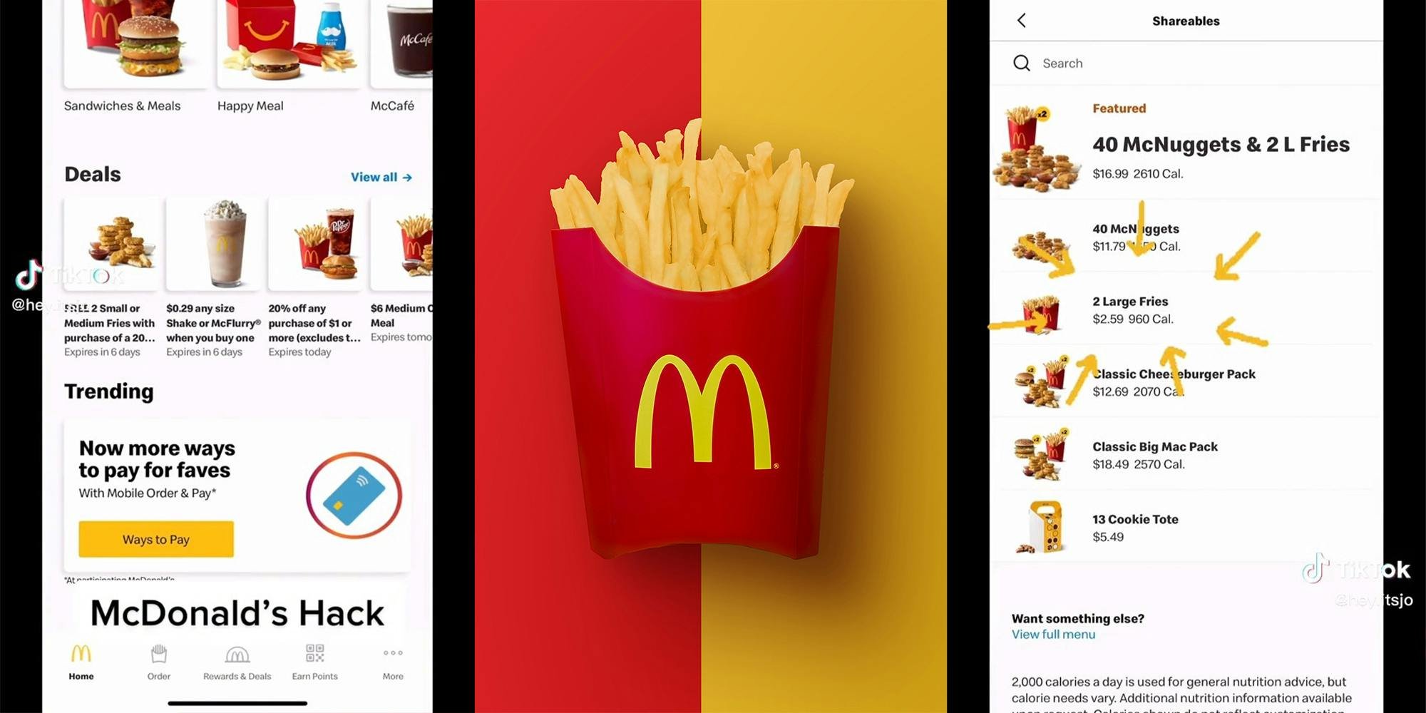 'Never pay full price at McDonald's': Customer shares how to get 2 large fries for under $3