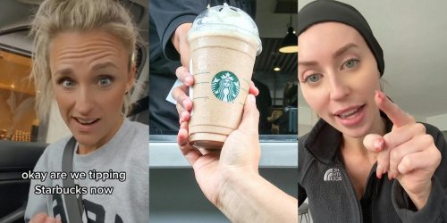 'I'm not gonna f*cking tip you when all you're doing is taking a cup and handing it to somebody': Former service worker calls out Starbucks drive-thru tipping