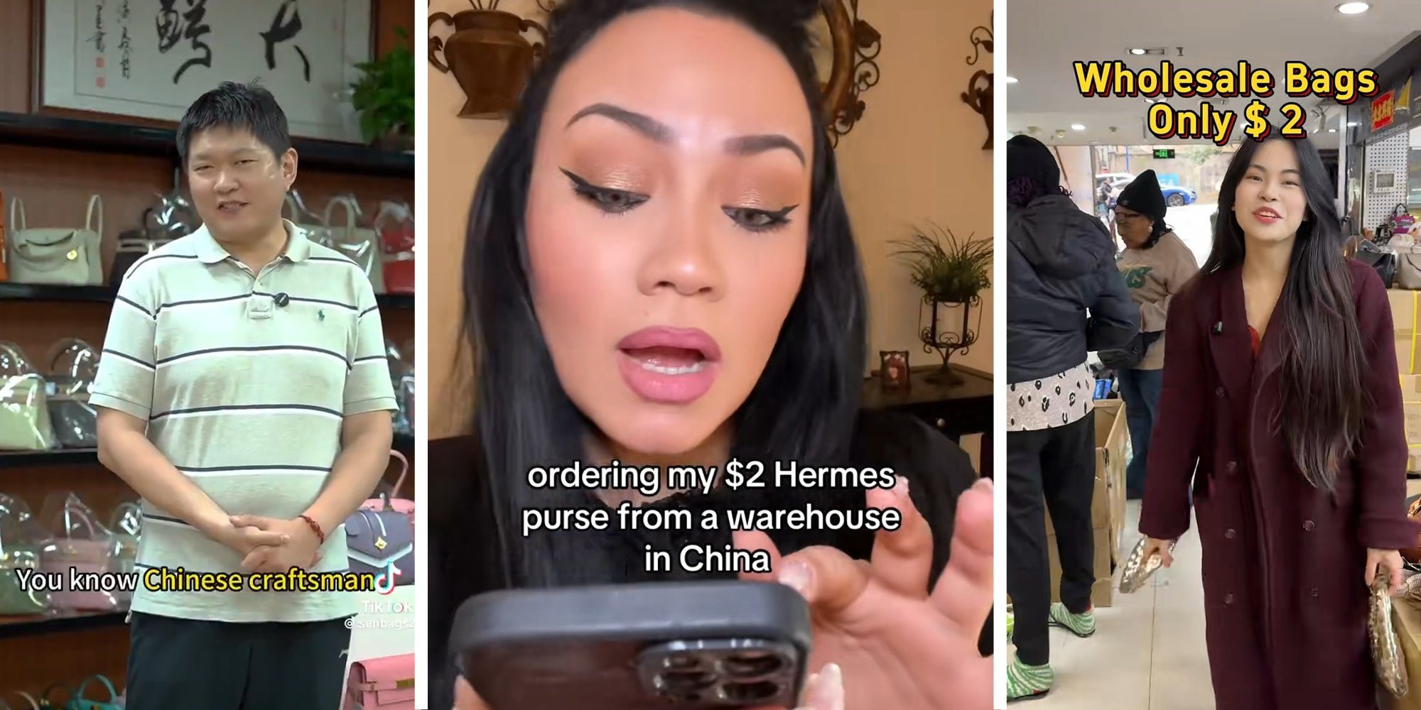 TikTok falls hard for ‘Chinese manufacturers’ claiming Americans can now get luxury goods for cheap