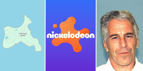 People Are Convinced Nickelodeon Logo Is Modeled After Jeffrey Epstein’s Island