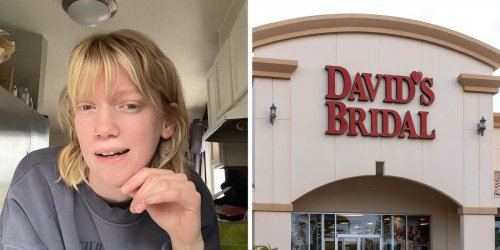 Woman Decides To Work At David's Bridal After They 'Trick' Her Into Buying Dress