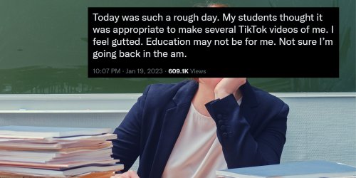 'I feel gutted': Teacher weighs quitting after students record TikTok videos of her