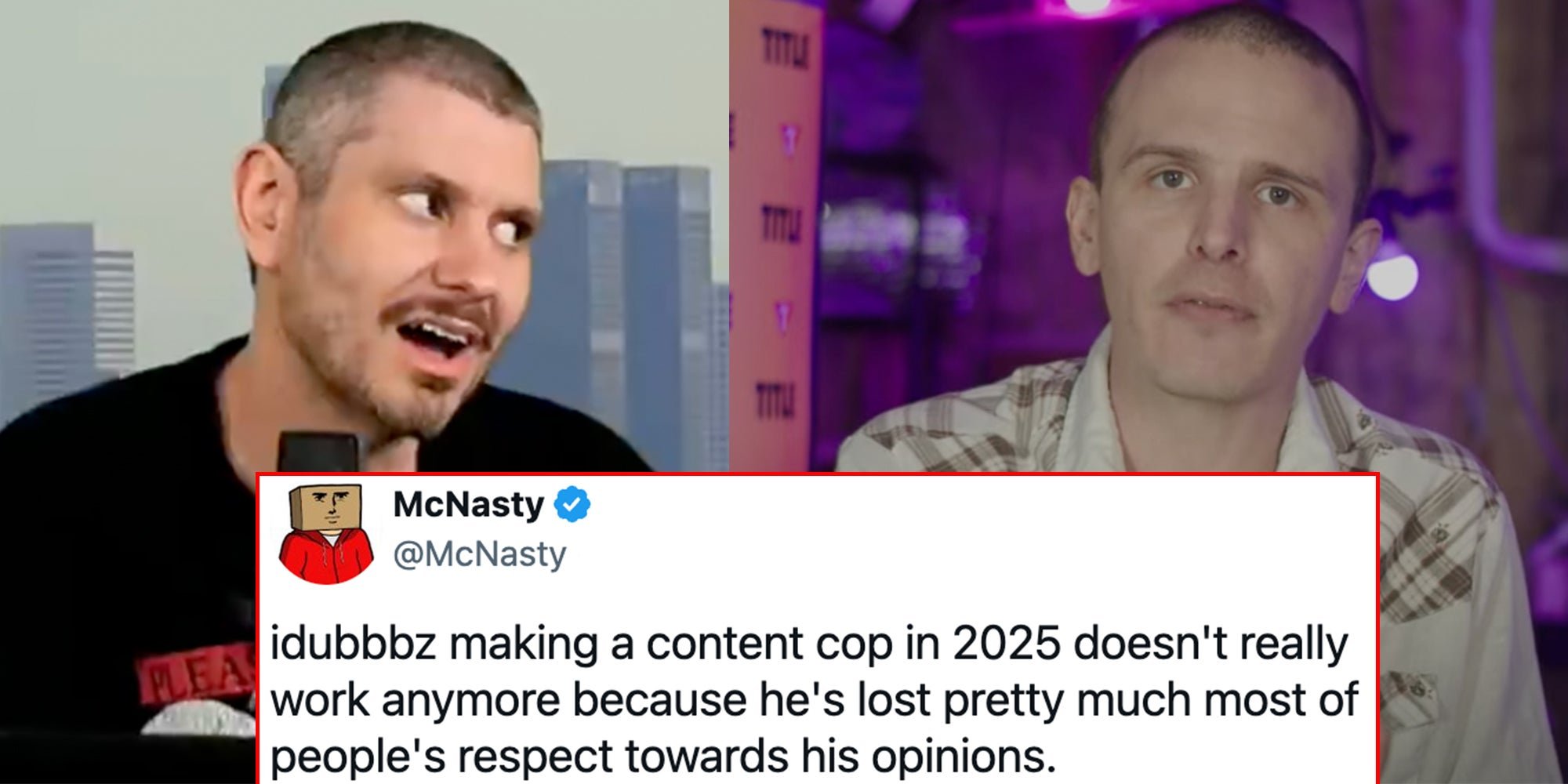 iDubbbz brings back ‘Content Cop’ and goes after Ethan Klein—and the internet can’t believe it