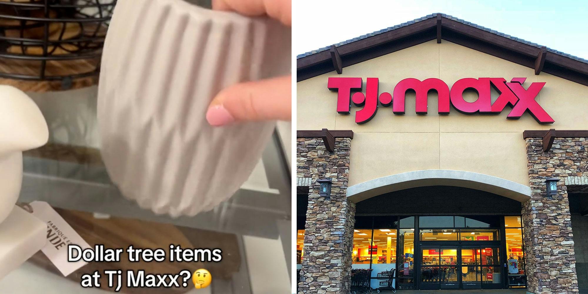 ‘It was priced $12.99’: Woman is shopping at T.J. Maxx. Then she spots a familiar vaseWoman Spots Dollar Tree Items at T.J. Maxx