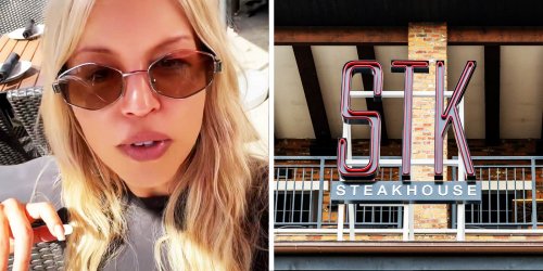 Woman Goes to STK Steakhouse for Happy Hour. Then She Orders the Surf N' Turf