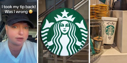 Starbucks Customer Tries To Get Tip Back On Canceled Order—Worker Gave Her Grief