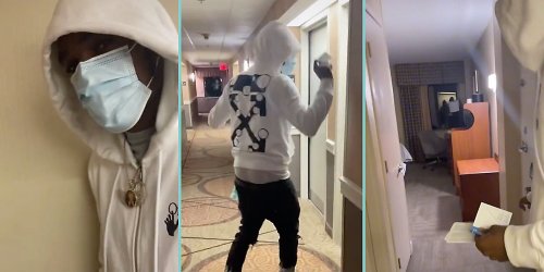 'Would you rather sleep at the airport?': Couple complains about free hotel after American Airlines cancels flight in viral TikTok, sparking debate