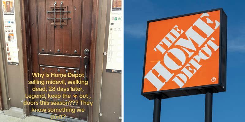 ‘They know something we don’t?’: Woman goes to Home Depot. Then she sees the kind of door the store is selling