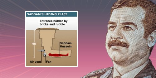 Memes Of Saddam Hussein’s Hiding Spot Are Really Popular, For Some Reason