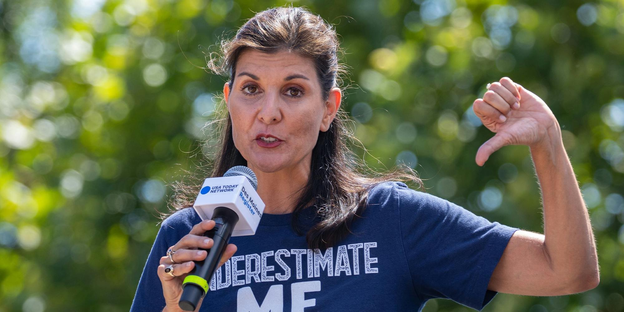 ‘Fire who posted this’: Nikki Haley’s ’12 fellas’ boast is going mega-viral for a raunchy misinterpretation