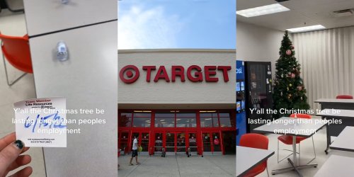 ‘The Christmas tree be lasting longer than peoples’ employment’: Target worker says Christmas tree still up in June, sparking debate about employee retention