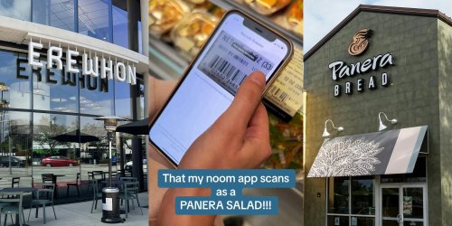 'Erewhon… your dirty secret is out. #saladgate': Customer says $18 Erewhon salad scans a Panera salad in the Noom app