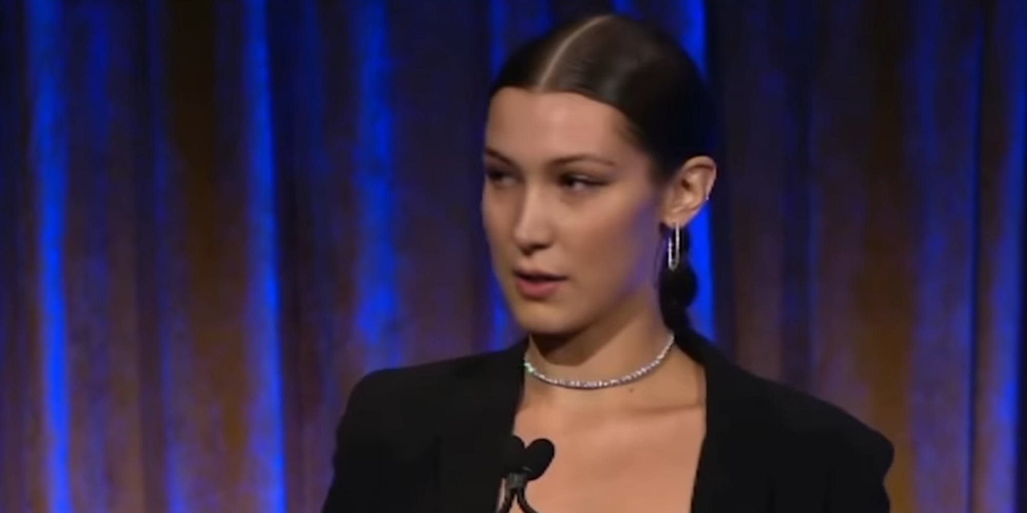 A Bella Hadid deep fake where she recants her support for Palestine was the work of an Israeli jingle maker