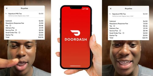 'What is the need for a small order fee?': DoorDash customer calls out ...