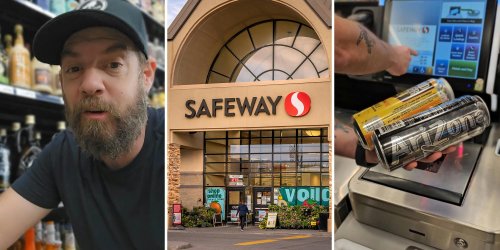 'That's how I got my TV for 3.99': Man shows how easy it is for minors to purchase alcohol using self-checkout at places like Walmart, Safeway, and King Soopers
