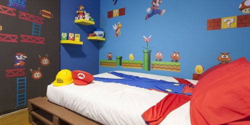 Warp to another world in this Super Mario Bros.-themed Airbnb
