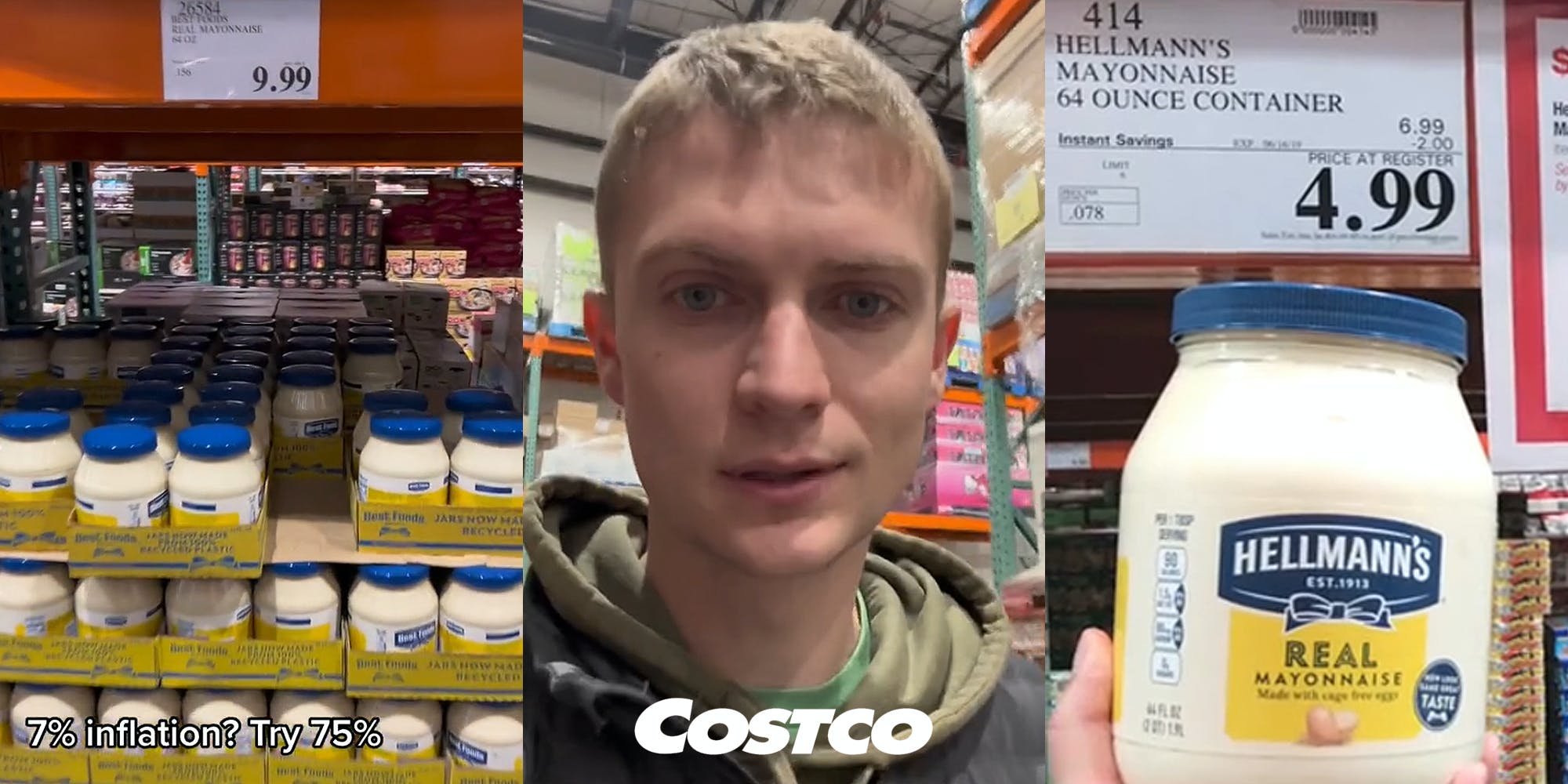 ‘7% inflation? Try 75%’: Costco shopper compares prices of items in store to last year’s prices