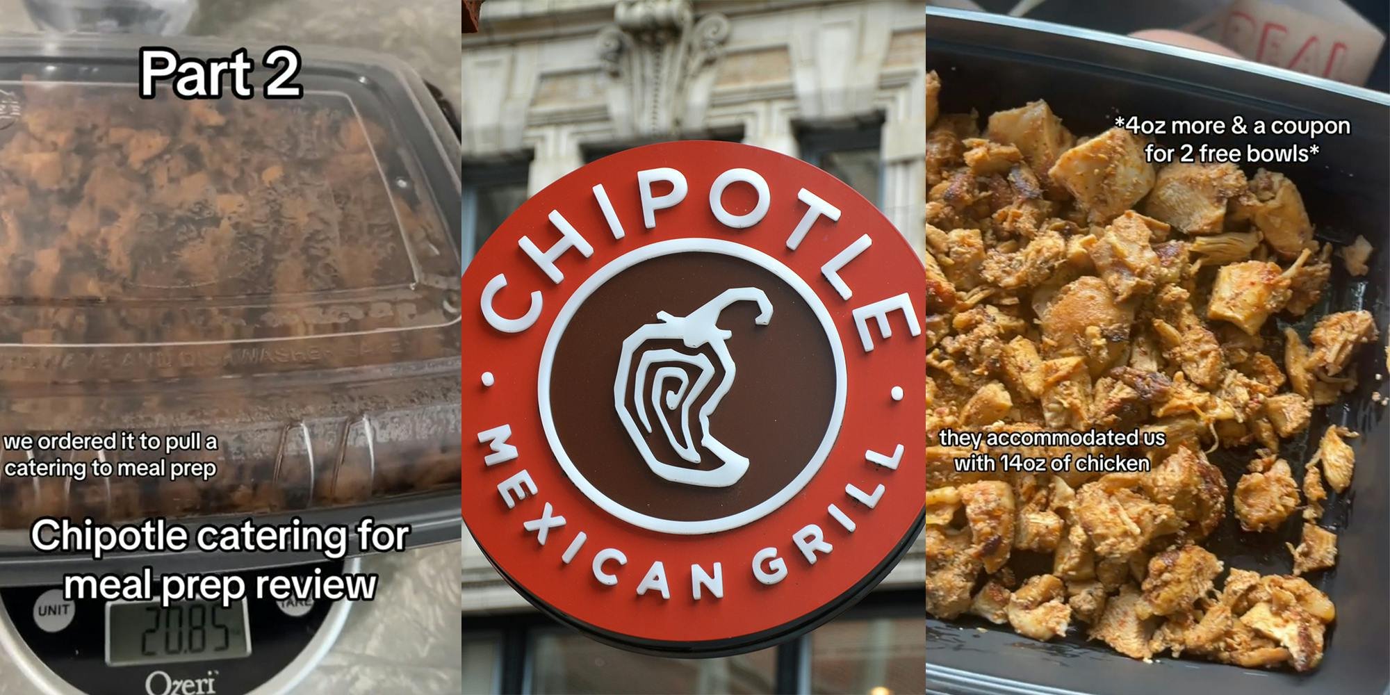 Viewers defend Chipotle customer who complained about getting skimped on 10 ounces of chicken