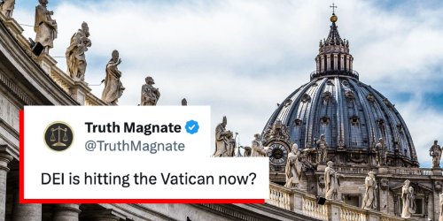 ‘DEI Satan’: Conservative Catholics Are Pledging NOT To Follow A Non-White Pope