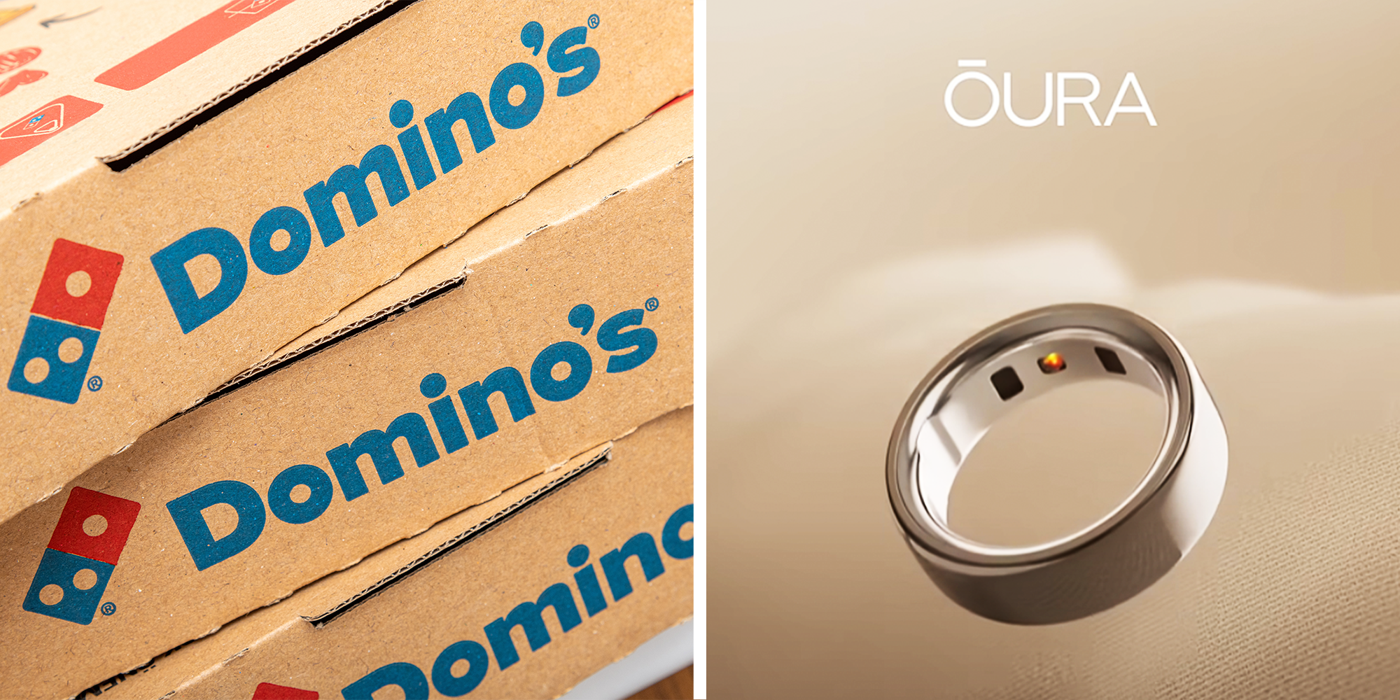 ‘Major signs’: Customer orders Domino’s new stuffed crust pizza. Then they take a look at their Oura ring