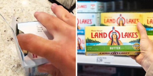 Customer Opens Land O’Lakes Butter, Sees Walmart’s Great Value Brand Inside