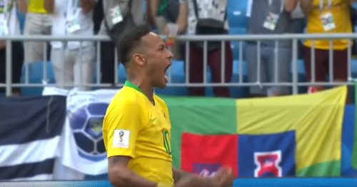 Brazilian soccer player Neymar becomes a meme after an outrageous flop