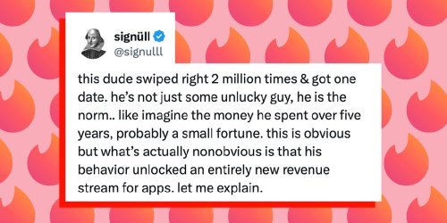 “He is the norm”: Meet the man who swiped right 2 million times in 5 years