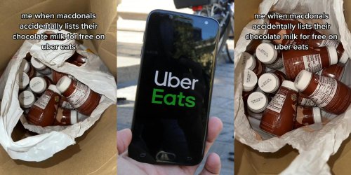 'This happened to me on DoorDash': Customer says McDonald's accidentally listed their chocolate milk for free on Uber Eats, orders 13