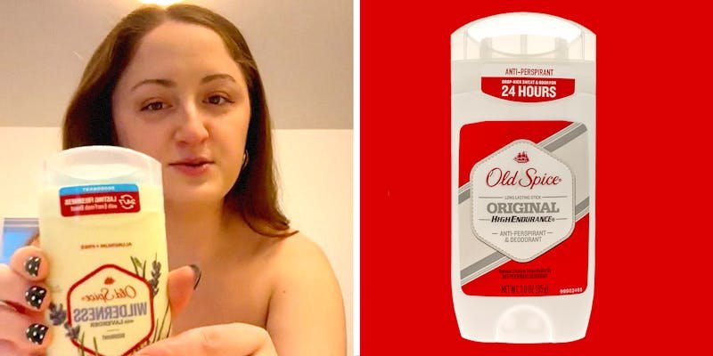‘Y’all told me not to’: Woman uses Old Spice Wilderness for men. Then she looks in the mirror