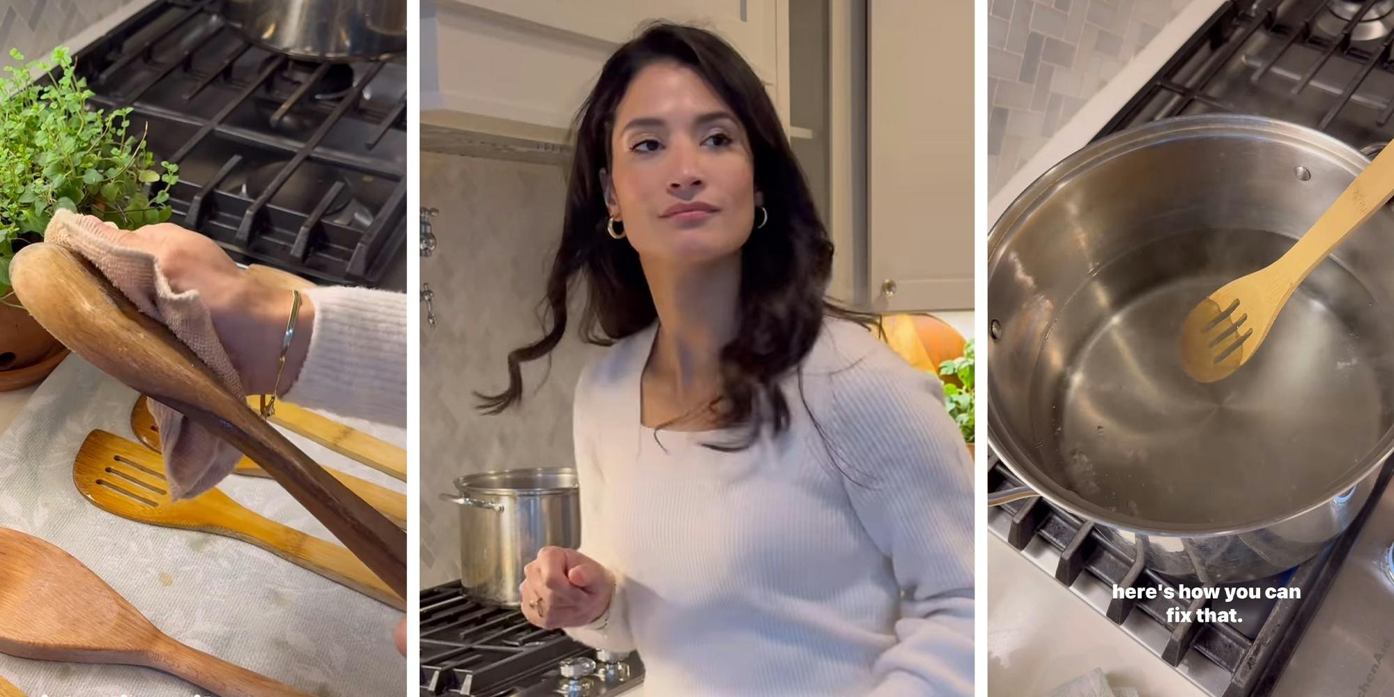 Your wooden spoons might be making you sick, expert warns. Here’s how to fix that
