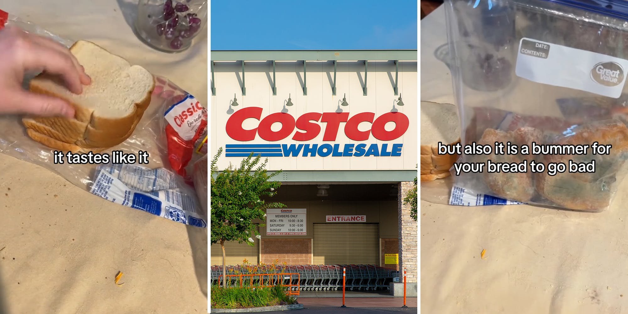 'I have been saying this for years': Costco shopper's bread gets mold after a few days. Here's why she says that's a good thing