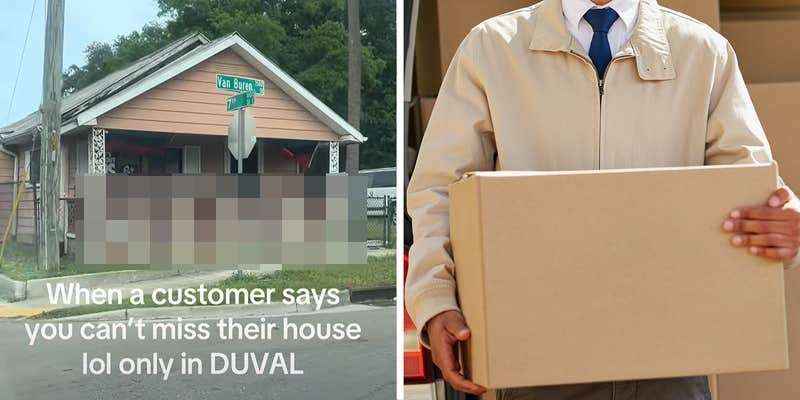 ‘Keeping the mortgage and rent low’: Florida delivery driver gets drop-off request from customer. Then he sees what’s spelled out on the fence