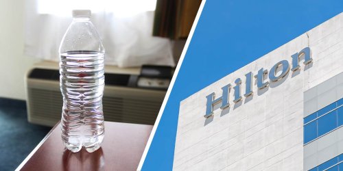 ‘Insulting To Both Rich AND Poor People’: Hilton Guest Sees Sign On Water Bottle