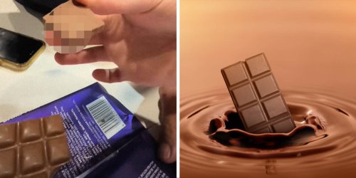 ‘How'd This Pass Metal Detector?’: Man Bites Into Chocolate, Finds Metal Staple